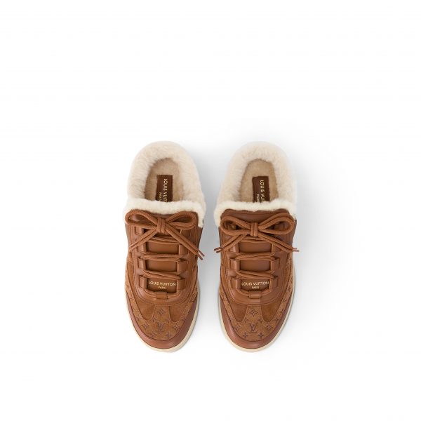 Louis Vuitton Lous Open Back Sneaker Cognac Brown 1ACADB