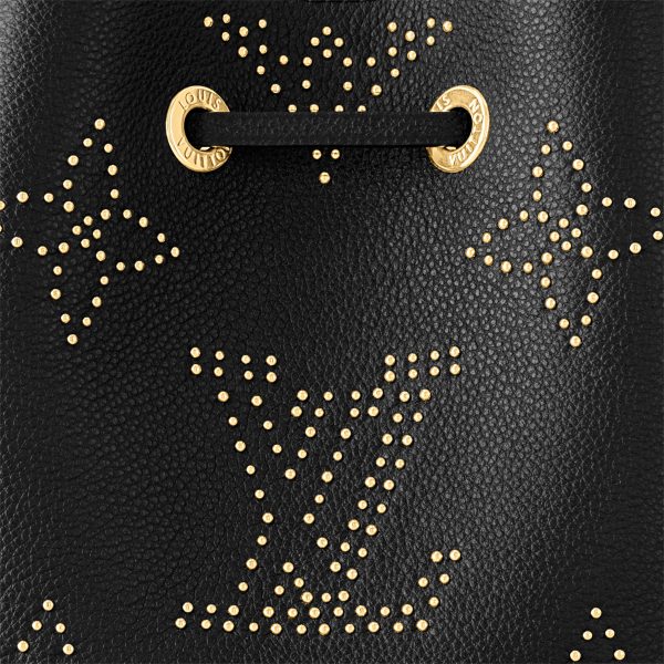 Louis Vuitton M46734 Néonoé BB Black Monogram Empreinte Studs