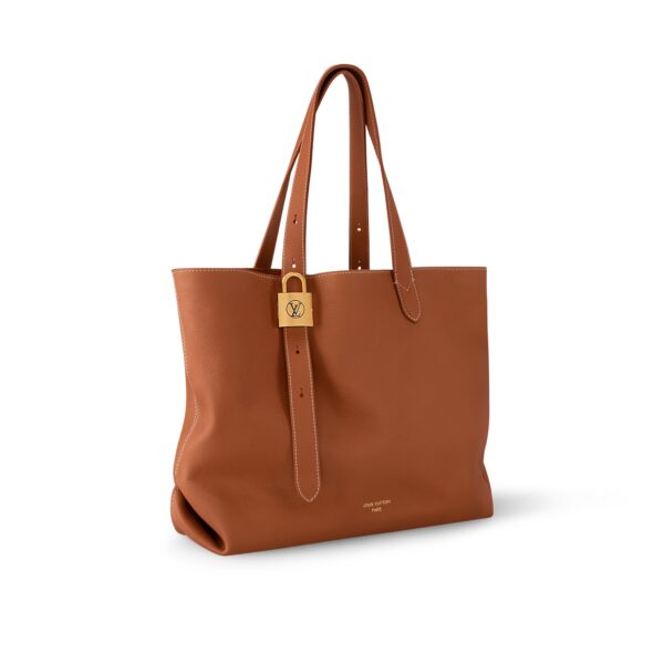 Louis Vuitton M25342 Low Key Cabas MM Cognac Brown